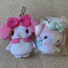 マイメロディ　マイメロ　パペット　指人形マスコット　フレンズセット　2008年製 マイメロディ マイメロ パペット 指人形マスコット フレンズ