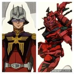 2点セット シャア 赤いガンダム 機動戦士Gundam GQuuuuuuX