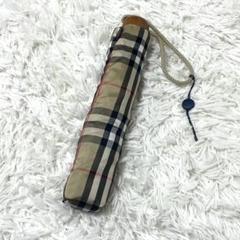 美品 BURBERRY チェック柄 イギリス製 折りたたみ傘 - メルカリ