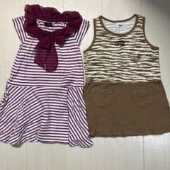 BeBe ノースリーブワンピース 2点セット