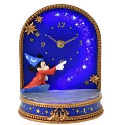 ディズニーストア　ファンタジア　LEDライト置き時計