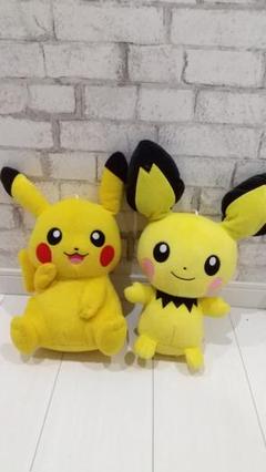 ピカチュウとピチューぬいぐるみセット
