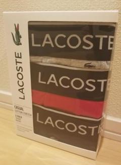 新品未使用 LACOSTE メンズアンダーウェア3PC