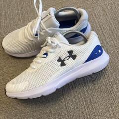 Under Armour ランニングシューズ ホワイト/ブルー