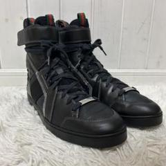 GUCCI グッチ ハイカットスニーカー レースアップ ブーツ シェリーライン