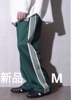 新品未使用 needles ニードルス 別注 トラックパンツ 緑 M 新品未使用 needles ニードルス 別注 トラックパンツ 緑 M