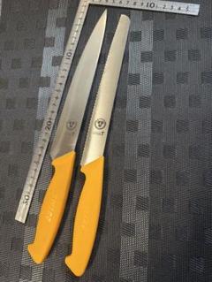 wenger swibo 牛刀とパン切り包丁2本セットのサムネイル