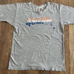 45rpm アメリカ国旗ロゴ　グレー Tシャツ サイズ 2（M）