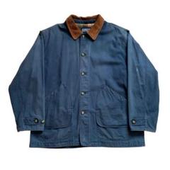 90s LANDS' END ハンティングジャケット ネイビー XL