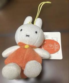 平成レトロ　ミッフィー　マスコット　ぬいぐるみ　オレンジ　1998年