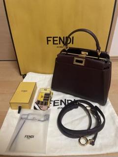 y*n様 FENDI MINI ピーカーブー＆ハンドルスカーフSET FENDI MINI ピーカーブー＆ハンドルスカーフSET - メルカリ
