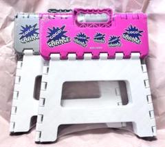 ジャグラー 折りたたみスツール 2種セット ピンク グレー