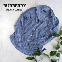 【新品】BURBERRY BLACK LABEL ブルー地ドット柄 2025年最新】burberry black label ドットの人気アイテム - メルカリ
