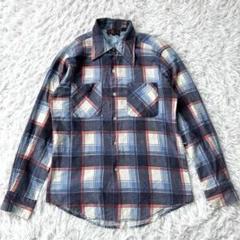 WOODLAND ウッドランド ネルシャツ 長袖シャツ チェック オンブレ