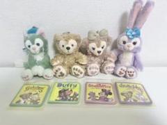 ディズニー ダッフィー&フレンズ ぬいぐるみキーホルダー ミニ絵本付き ディズニー ダッフィー&フレンズ ぬいぐるみキーホルダー ミニ