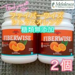 メラルーカ ファイバーワイズ　シトラスオレンジ フレーバー2個セット ファイバーワイズ 糖類無添加 シトラスオレンジ フレーバー