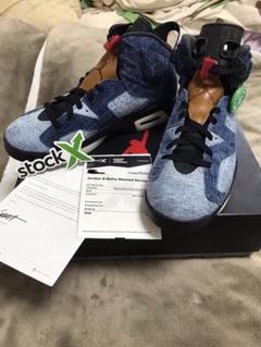 エアジョーダン6 レトロ ウォッシュ ド デニム aj 1 6 dunk sb