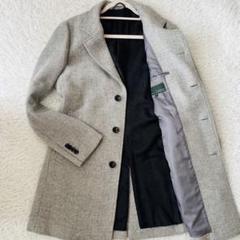 未使用級✨ムッシュニコル　チェスターコート46 グレー