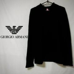 【美品】GIORGIO ARMANI 半袖 ニット イタリア製 ネイビー 三越伊勢丹 | GIORGIO ARMANI/ジョルジオ アルマーニ_Men通販