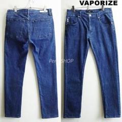 VAPORIZE　スリムスキニーデニム　【M】　強ストレッチ　藍青　BEAMS