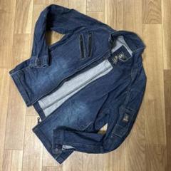 EVAZON ダークブルー デニム作業着ジャケット