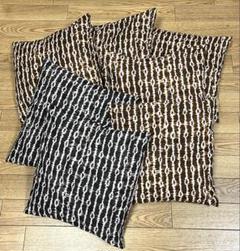 クッション ハンドメイド 35×35cm 7個セット カバー付き
