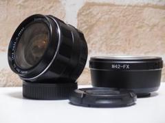 Super Takumar 28mm F3.5 M4/3 マウントアダプター付 撮影機材】Pentax M42「Super-Takumar 28mm F3.5」を冬眠寸前の