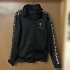 【美品】Roen トラックジャケット レオパード スカル 美品 Roen レオパード ジャージ トラックジャケット ロエン