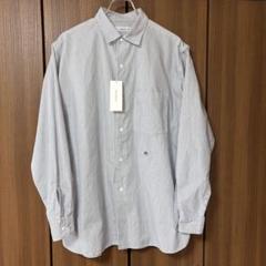正規品 nanamica Stripe Wind Shirtrs ネイビー M