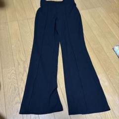 ブラック　フレアパンツ　Mサイズ