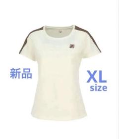 円高還元 FILA No.472 ふんわり上質オフホワイトのゲームシャツ メルカリ - ウェア
