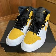 Nike AJ1 Mid University Gold 27cm 美品箱付きのサムネイル