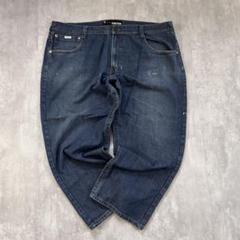 B298 【奇跡のサイズ】【W48】 超極太 Mecca USA デニムパンツ