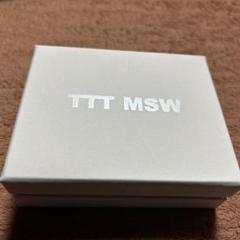 ttt msw ttt_msw ユニセックス ピアス TTT_MSW - TTT msw 新品 ピアス silver 925 シルバー 日本製