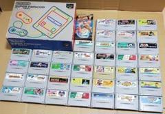 Nintendo Super Famicom 本体 + ゲームソフト39本セットのサムネイル
