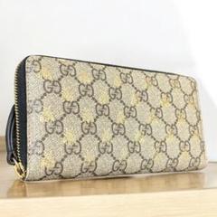 【良品✨】 GUCCI 長財布 ラウンドジップ GG柄 蜂 楽天市場】【財布】GUCCI グッチ GGスプリーム シェリー ビー 蜂