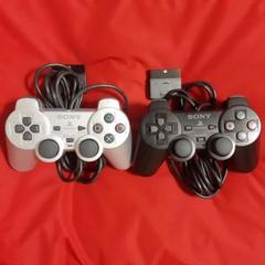 美品SONYデュアルショック2純正PS2コントローラDUALSHOCK2シルバー