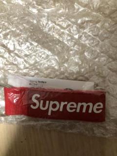新品未使用 23SS Supreme Webbing Keychain Redのサムネイル