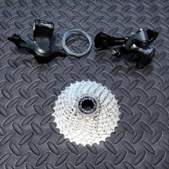 TIAGRA4700 コンポセット STI FD RD クランク 新品カバー