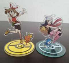 ポケモントレーナーズ Tシャツコレクション　ヒカリ&ポッチャマ ポケモントレーナーズ Tシャツ ヒカリ＆ポッチャマ ポケモン