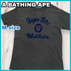 エイプ A BATHING APE 半袖 Tシャツ プリント コットン 日本製