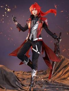 【コスプレ】原神ディルック（メンズLサイズ） 2025年最新】ディルック コスプレの人気アイテム - メルカリ