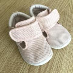 メッシュ　ベビーシューズ　13.5cm ピンク　※ジャンク品
