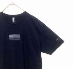 古着 Tシャツ XL 半袖 ネイビー アメリカ 国旗 プリント アメカジ USA