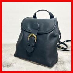 ✨良品✨COACH オールドコーチ リュック グラブタンレザー 4152 希少 オールドコーチ リュック グラブタンレザー 黒 4152 COACH