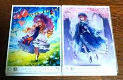 ★東方Project 八雲紫・西行寺幽々子 アクリルボード ダイソー