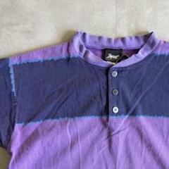 90s 古着 ボーダー ヘンリー Tシャツ サーフ vintage