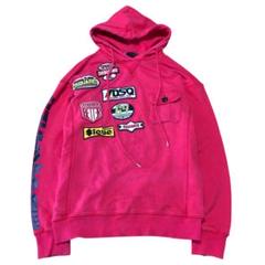 DSQUARED2 パッチ付きパーカー　XLサイズ　前V DSQUARED2 パッチ付きパーカー XLサイズ 前V - メルカリ