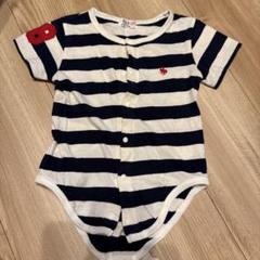 POLO Babyストライプ柄ロンパース 70-80cm