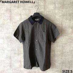 日本製【MARGARET HOWELL】襟付き半袖リネンシャツ SIZES - メルカリ
